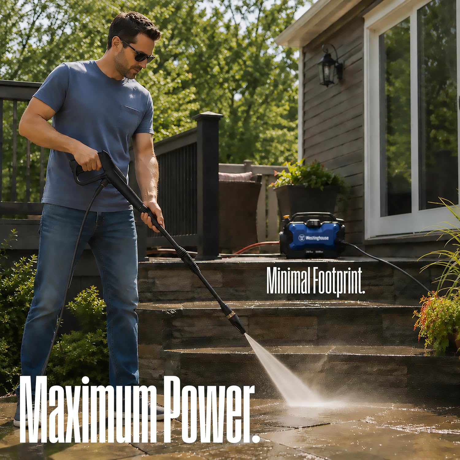 Westinghouse ePX3100s Electric Pressure Washer, 2100 Max PSI 1.76 Max GPM with Foam Cannon and Turbo Nozzle, for Cars/Fences/Driveways/Home/Patios - Image 14