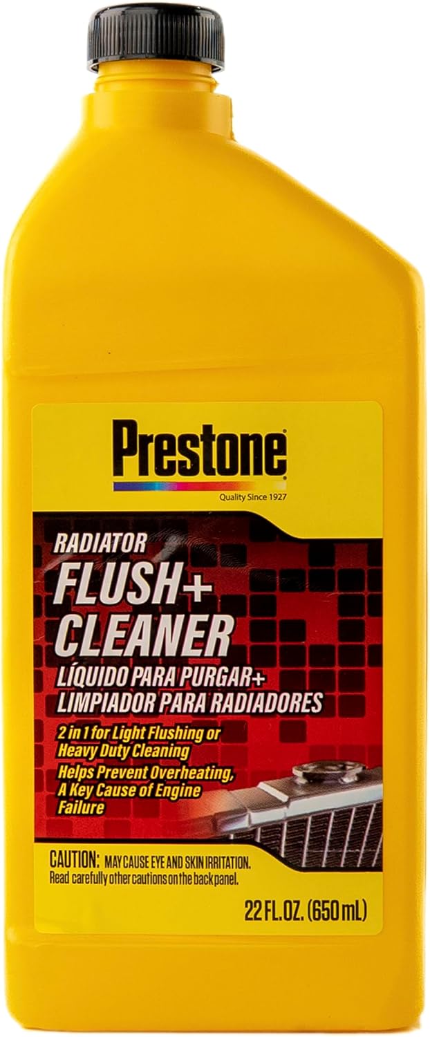 Prestone AS105 Total Cooling System Cleaner for Radiator, Heater Core, and Hoses, 22 oz., 1 pack - Image 2