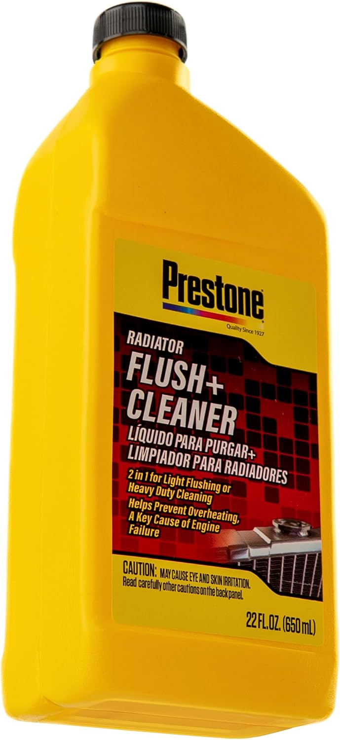 Prestone AS105 Total Cooling System Cleaner for Radiator, Heater Core, and Hoses, 22 oz., 1 pack - Image 3
