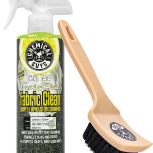Chemical Guys, Citrus Fabric & Carpet Cleaner Spray with Brush Kit, 16 oz